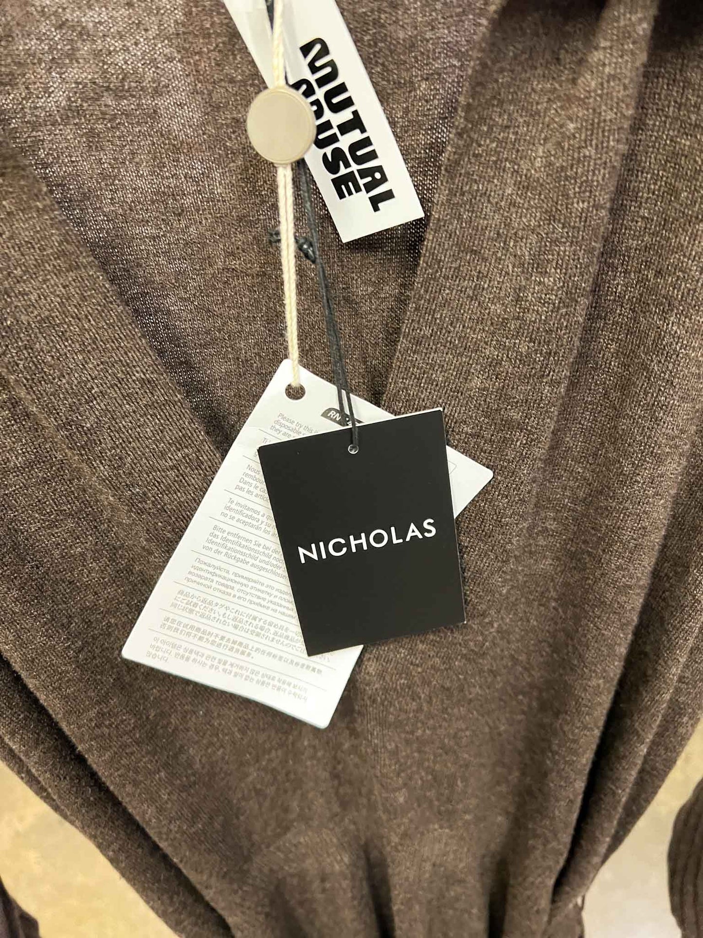 Size XL | Nicholas 'Arafa' 70s Collar Midi Dress With Tags