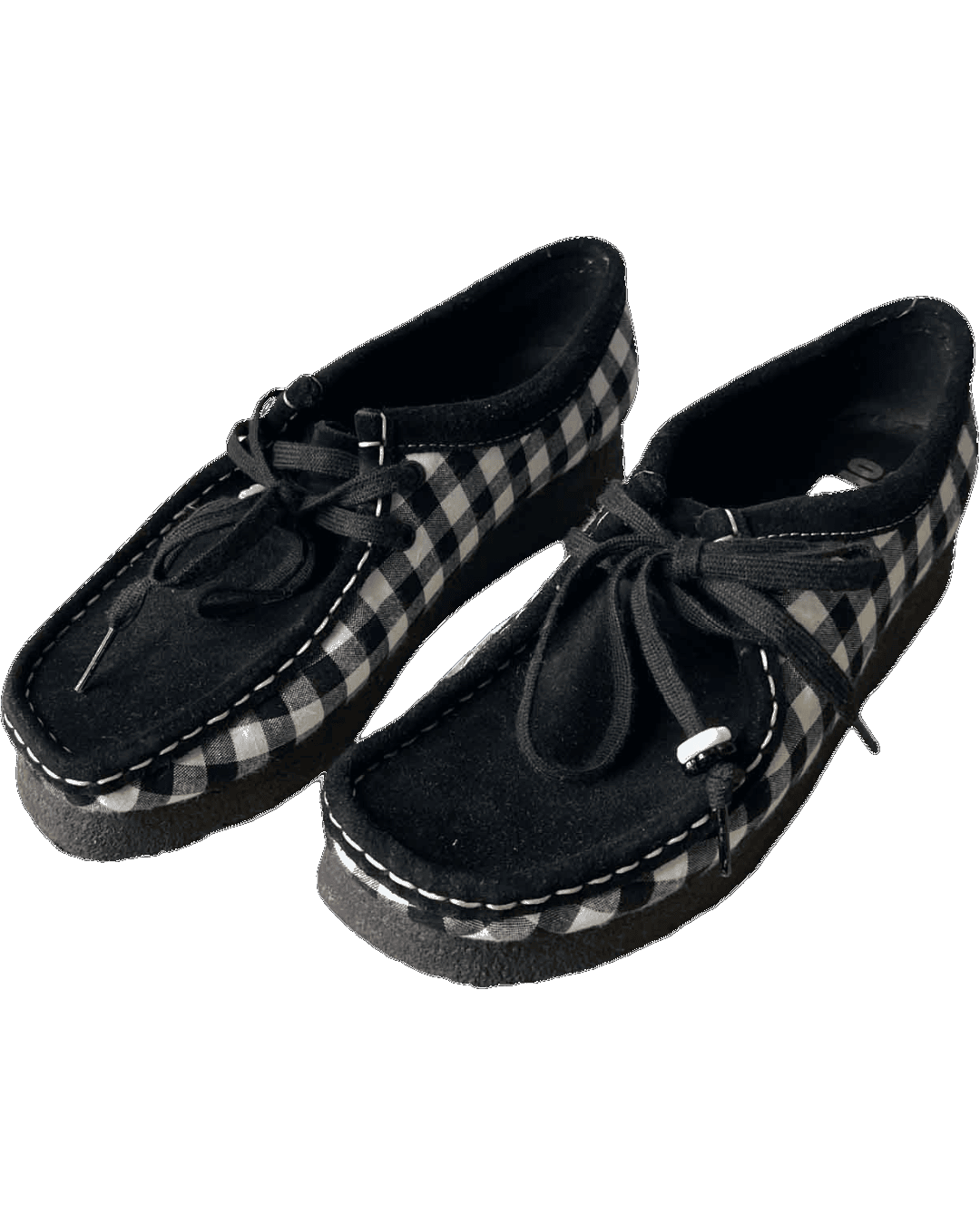 Size 39 | Clarks Originals Gingham Wallabee Shoes