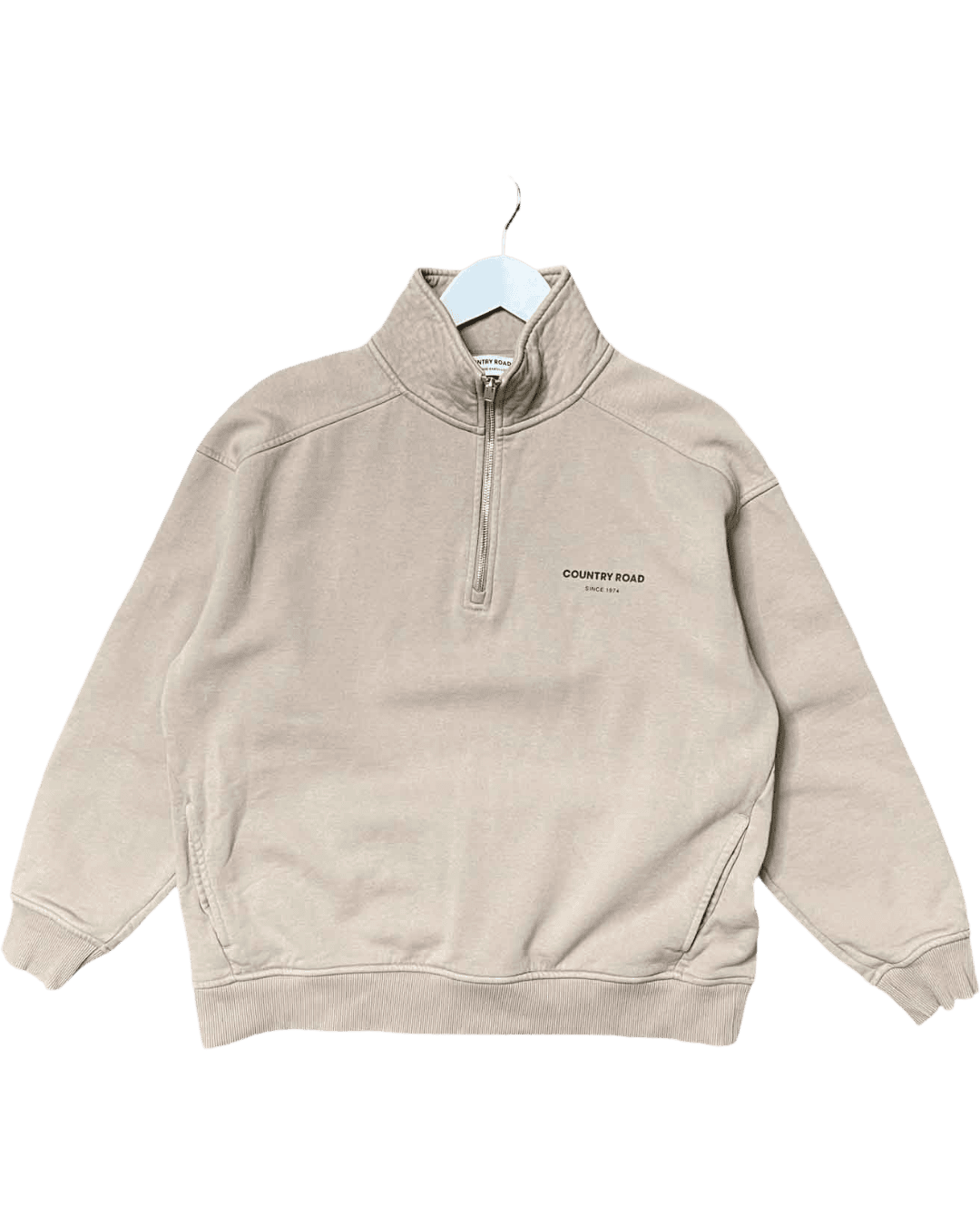Size M | Country Road 1/4 Zip Jumper