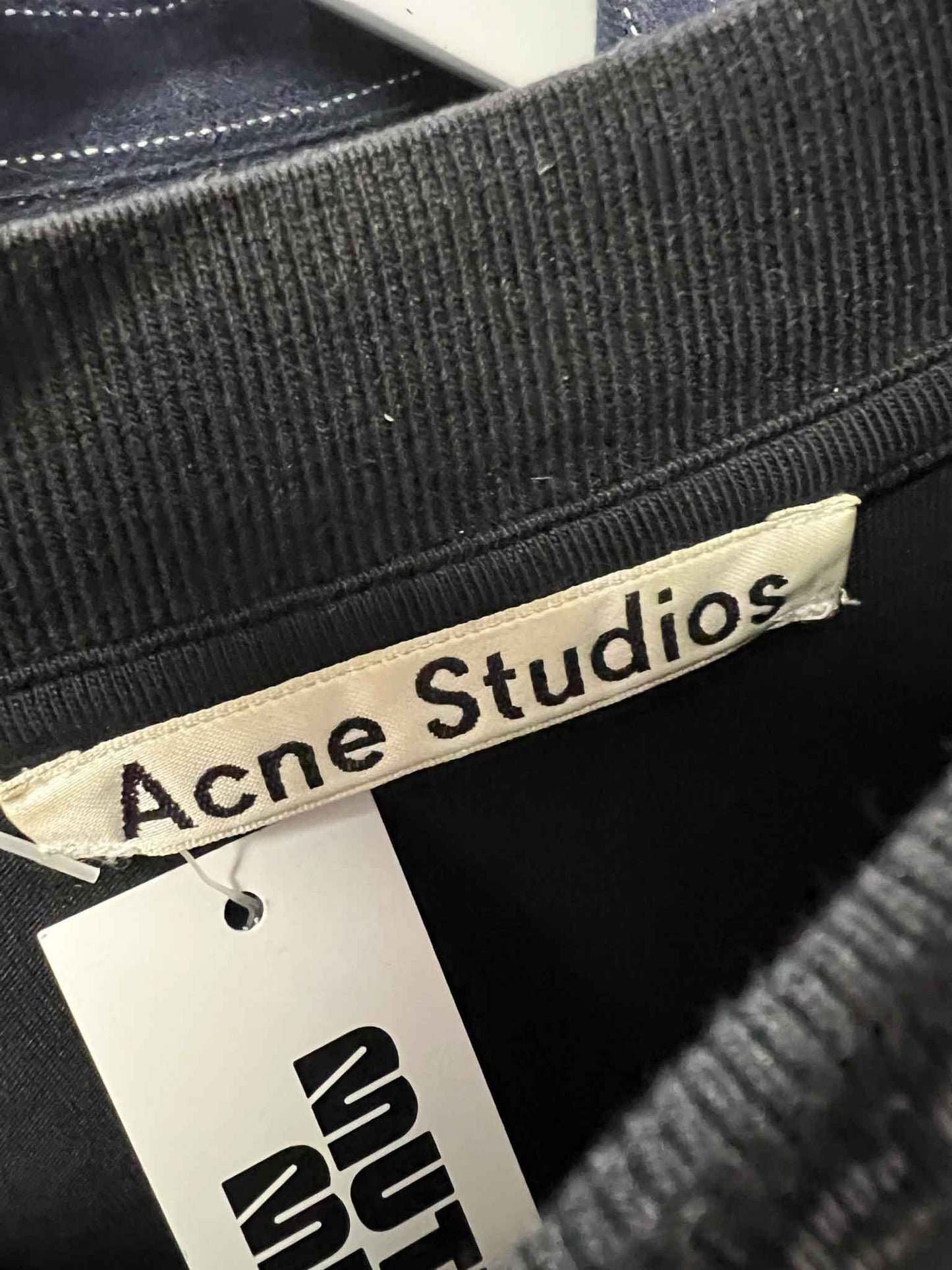 Size XXS | Acne Studios Logo Collar Top