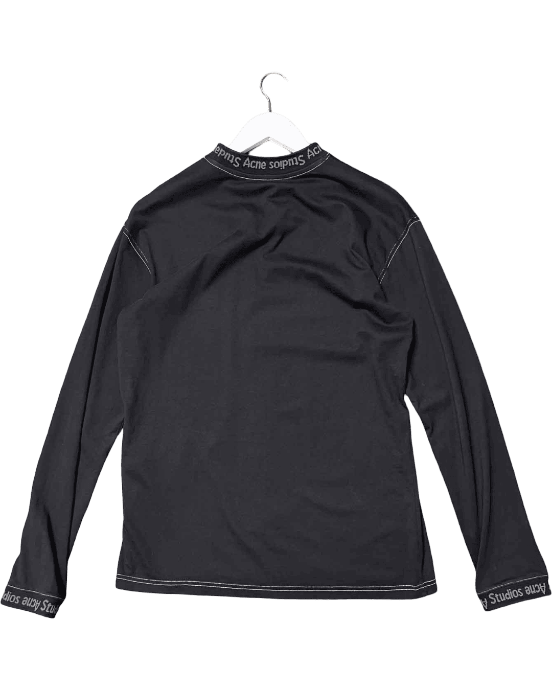 Size XXS | Acne Studios Logo Collar Top