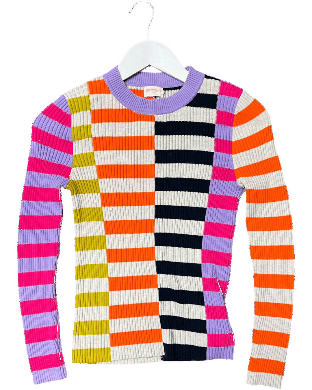 Size 6 | Gorman Colourblock Ribbed Top
