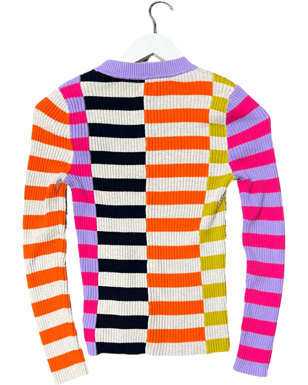 Size 6 | Gorman Colourblock Ribbed Top
