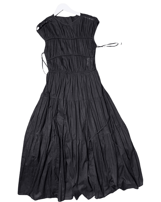 Size 6 | Dissh Layered Linen Maxi Dress