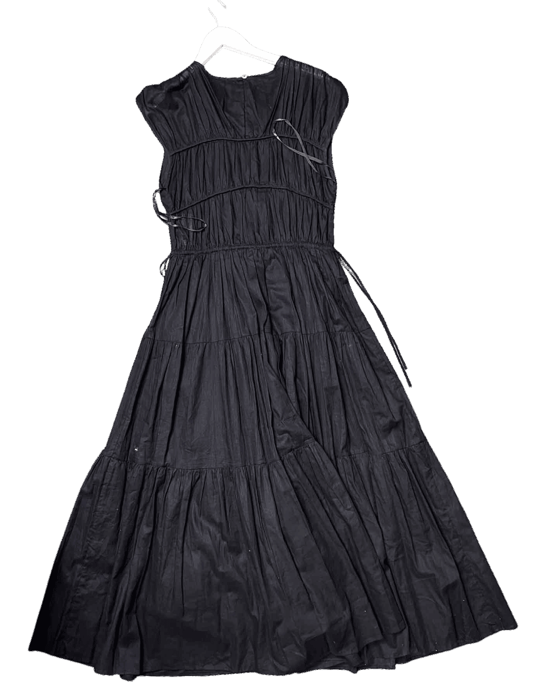 Size 6 | Dissh Layered Linen Maxi Dress