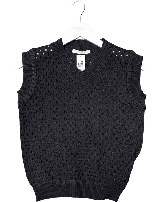 Size M | Leonard St. Perforated Knit Vest