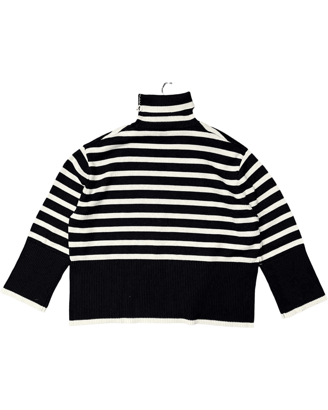 Size M | Momera Wool Striped Turtleneck Jumper