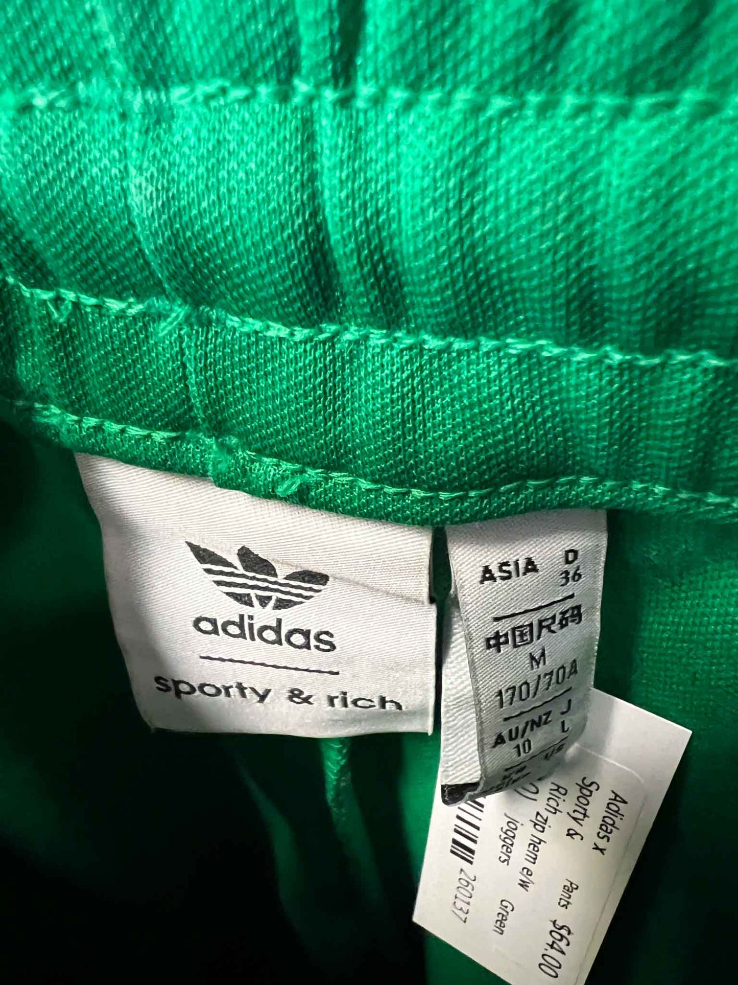 Size M | Adidas x Sporty & Rich Track Pants