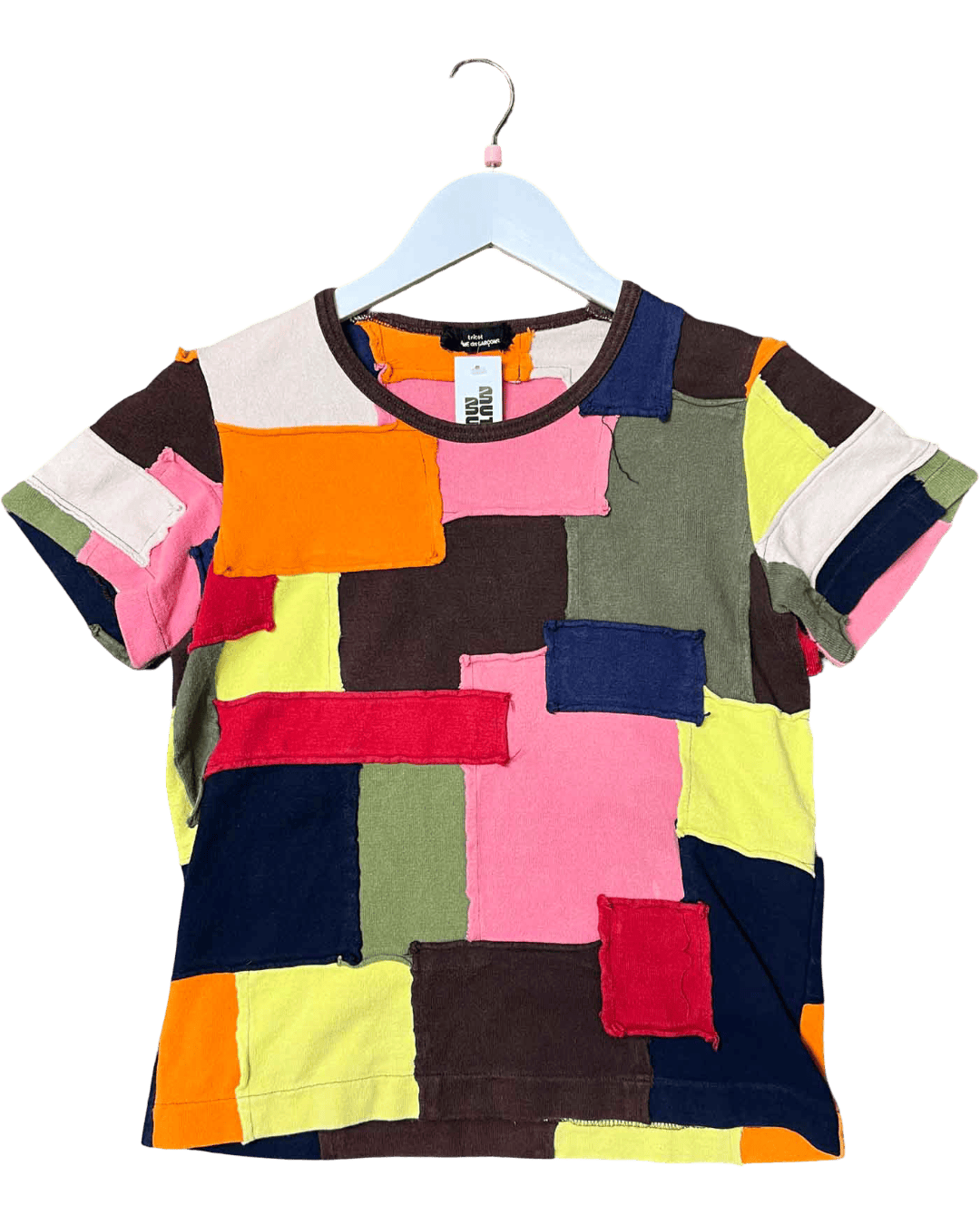 Size M/L | Comme des Garçons Tricot Patchwork T-shirt