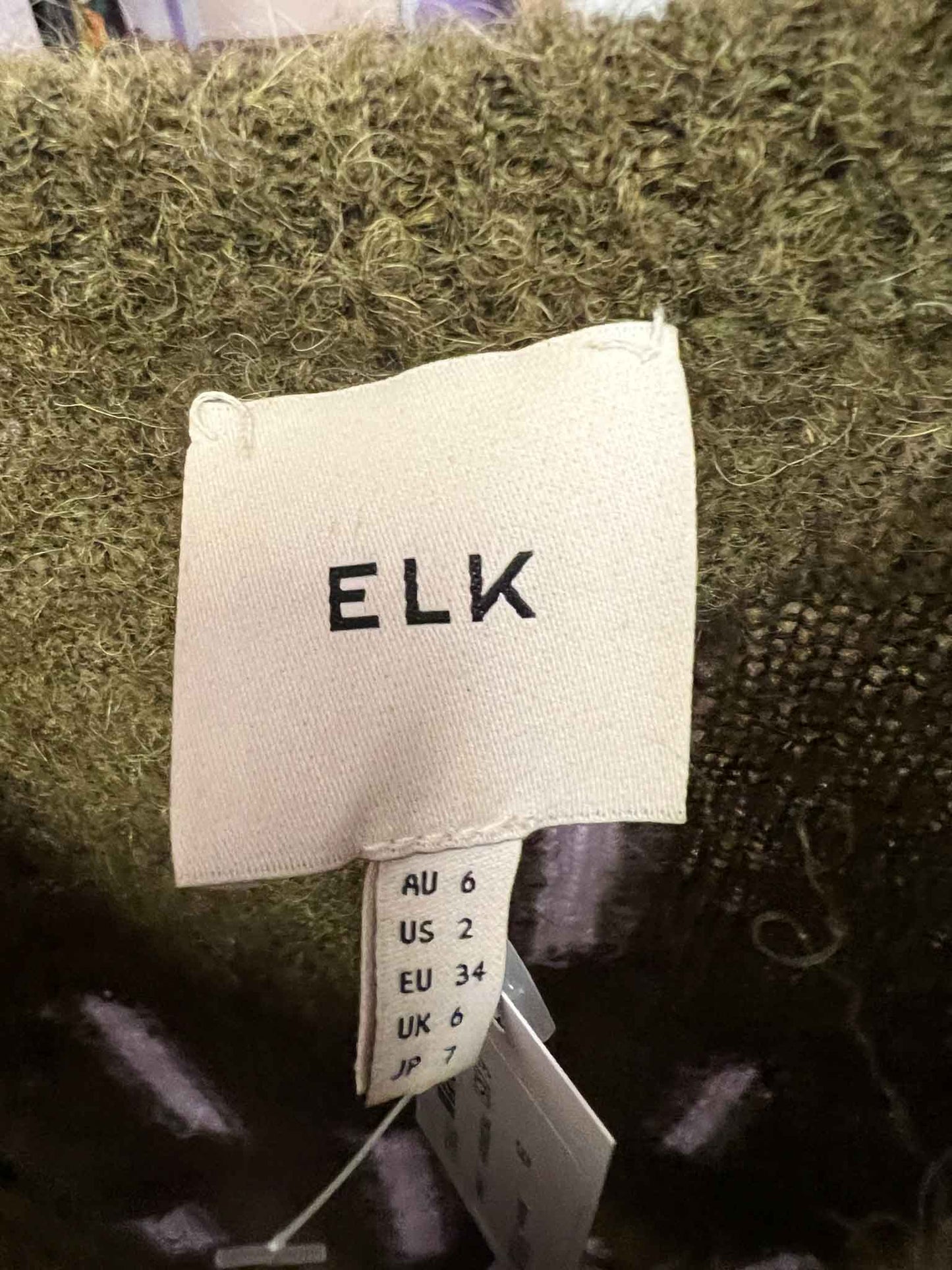 Size XS | Elk Rectangles Knit Jumper