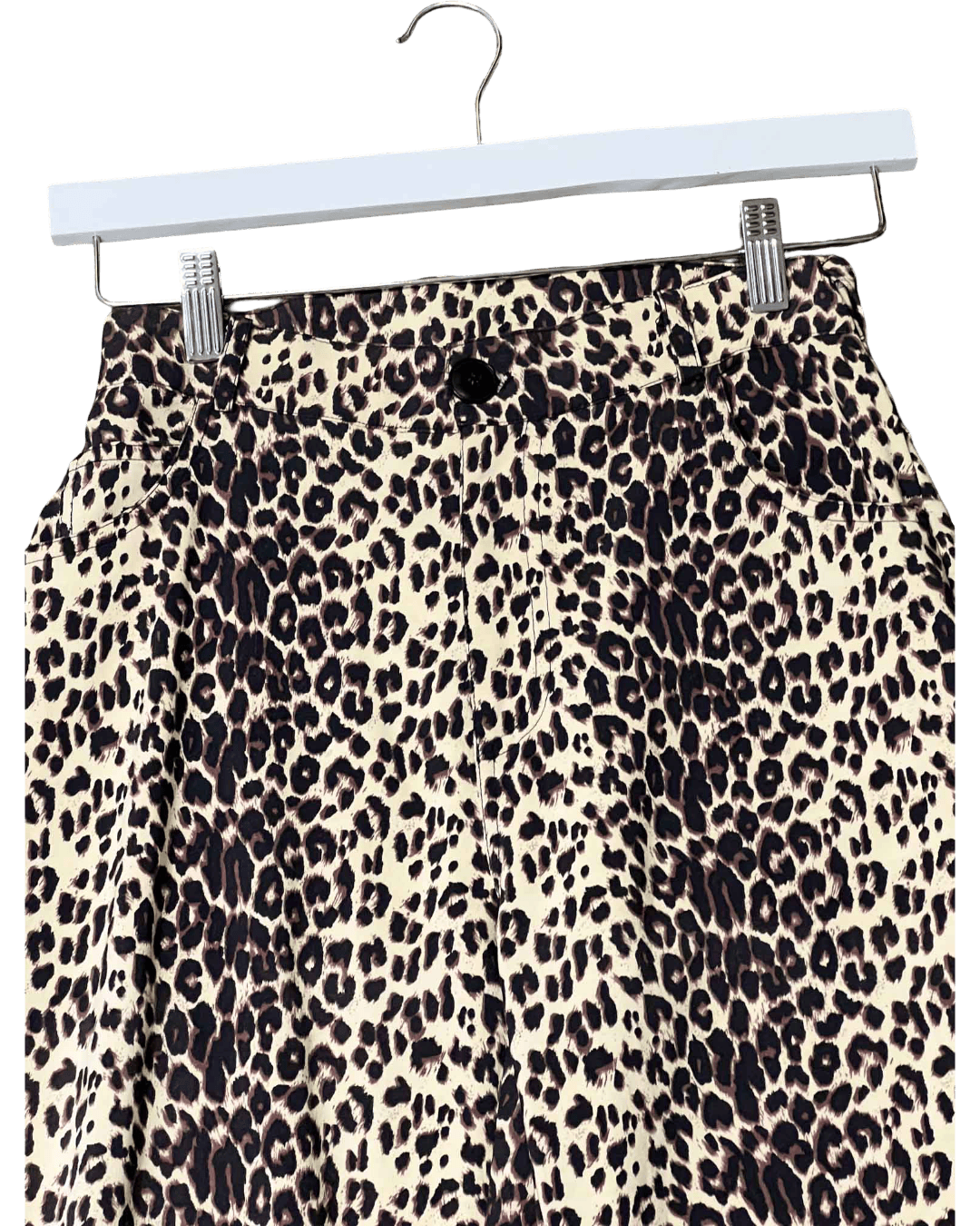 Size L | Xcepsion Vintage Leopard Flare Pants