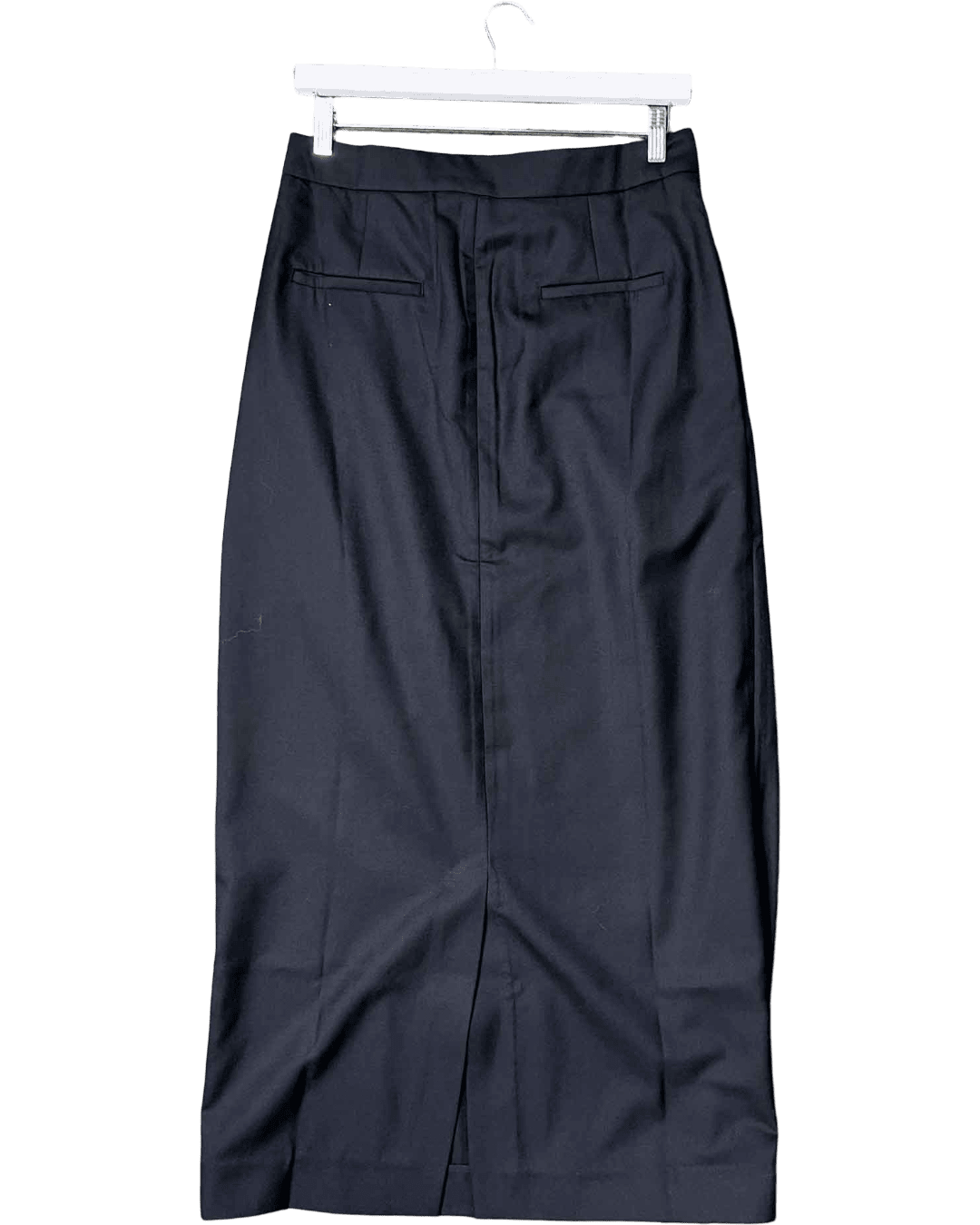 Size 12 (L) | Courtney Zheng Pleated Wool Maxi Skirt With Tags