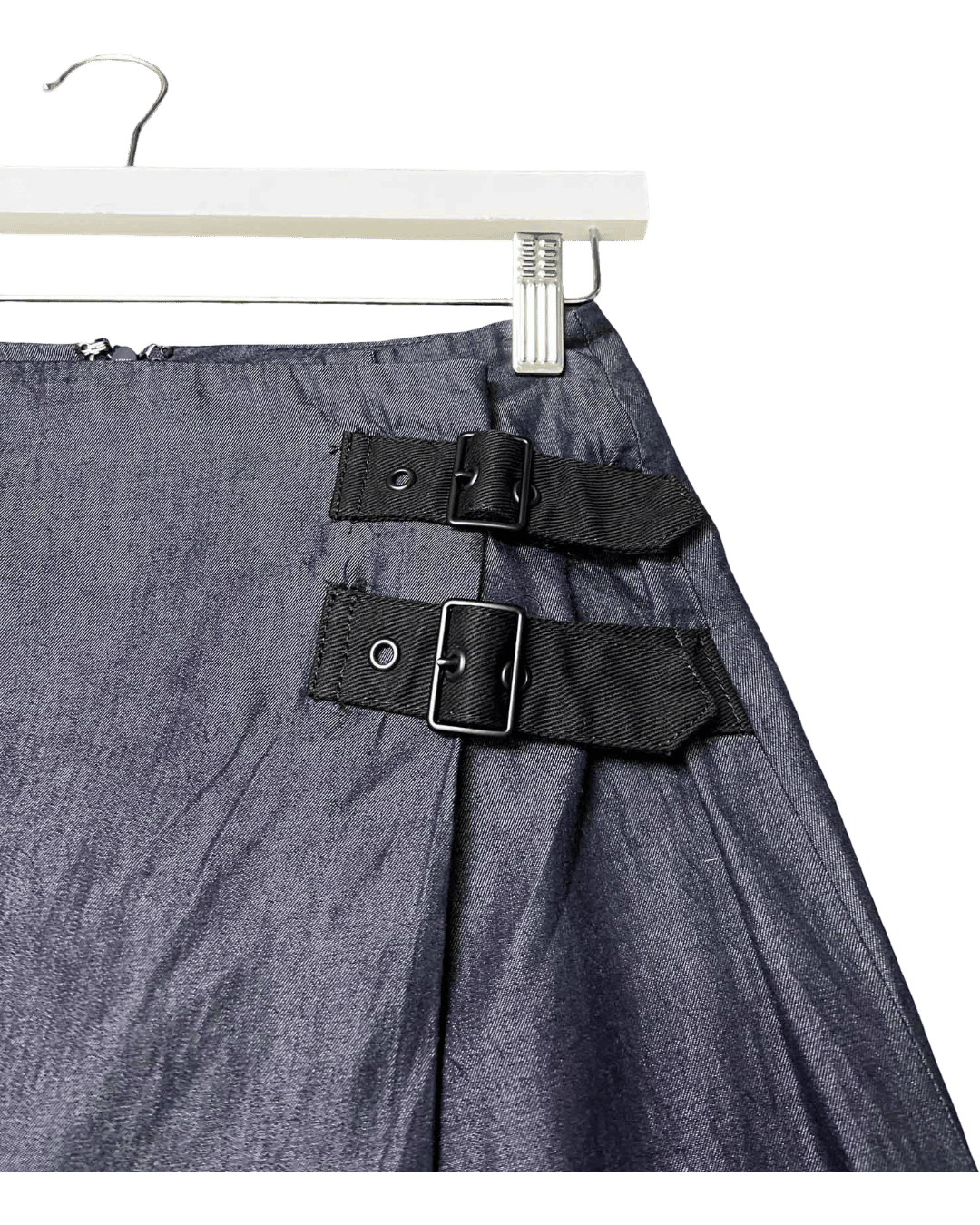 Size S | Opening Cermony Buckle Midi Skirt