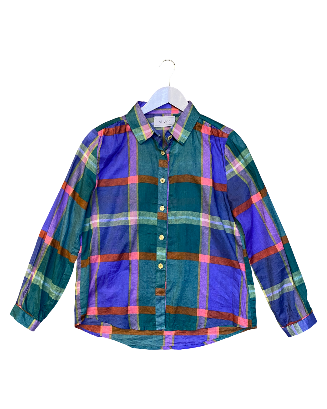 Size 10 | Kindling Lightweight Cotton Check Shirt