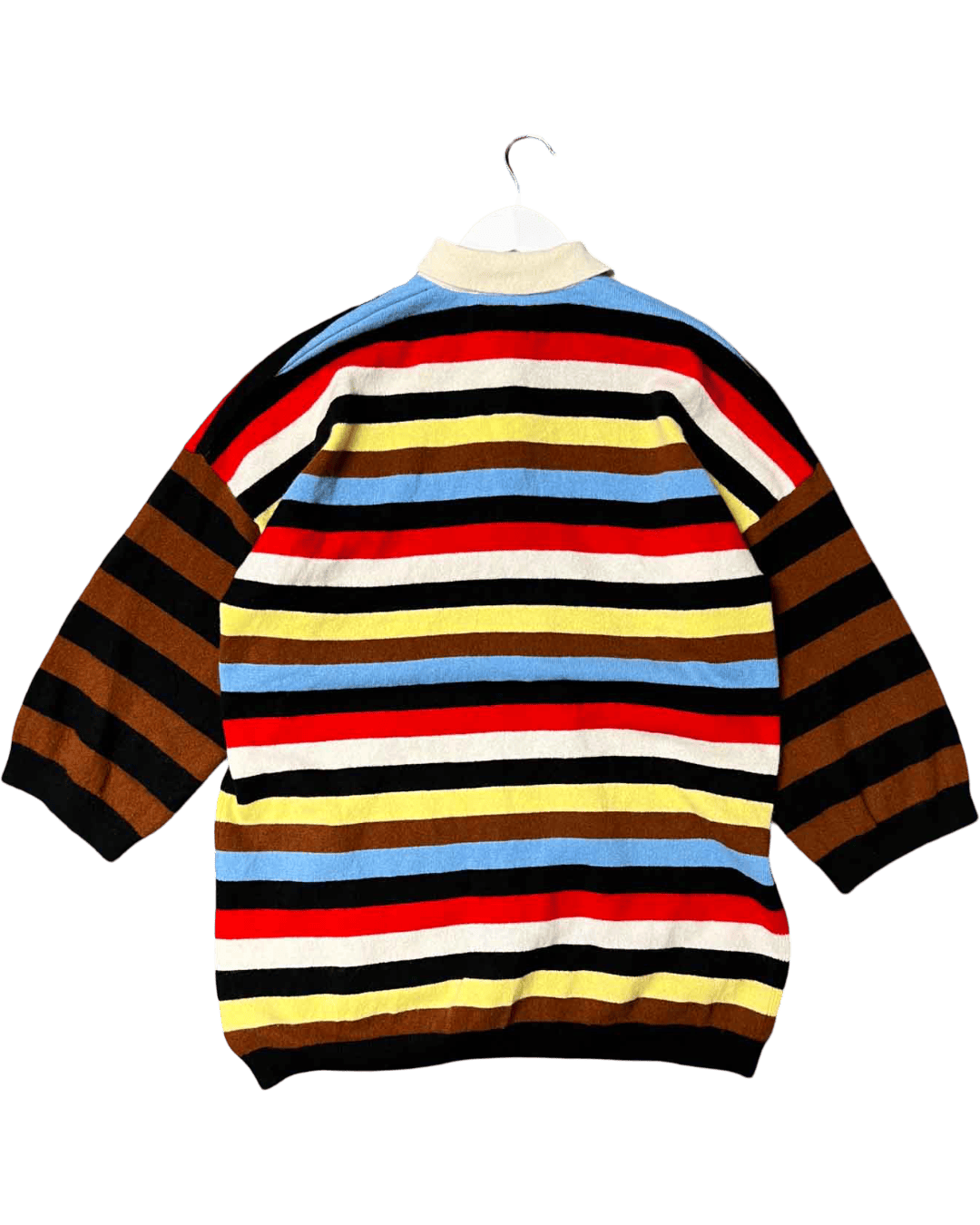 Size XL | Ganni Cashmere Knit Polo Jumper