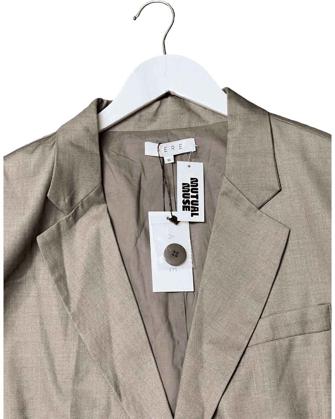 Size 16 | Aere Soft Oversized Blazer With Tags