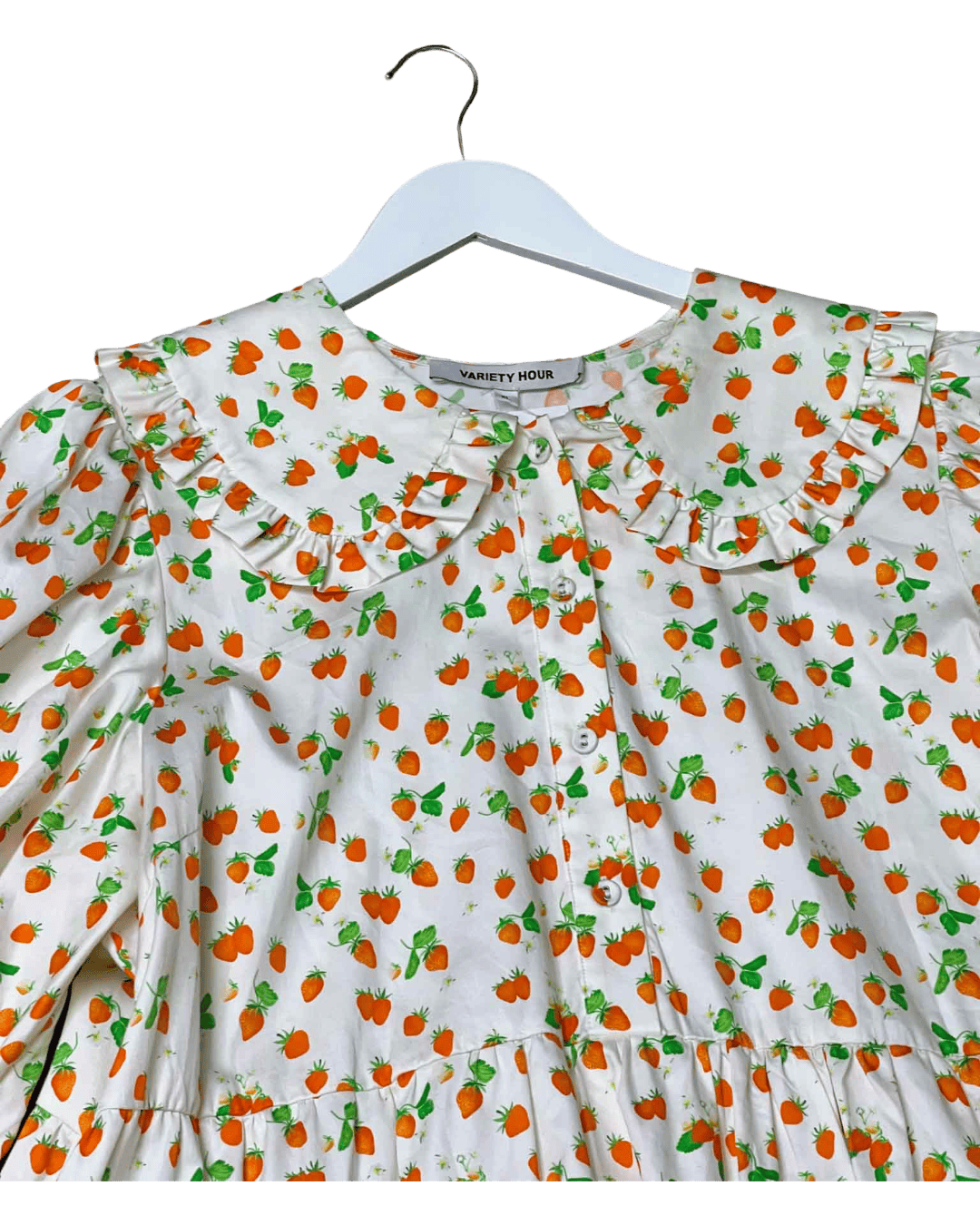 Size XL | Variety Hour Ditsy Strawberry Dress