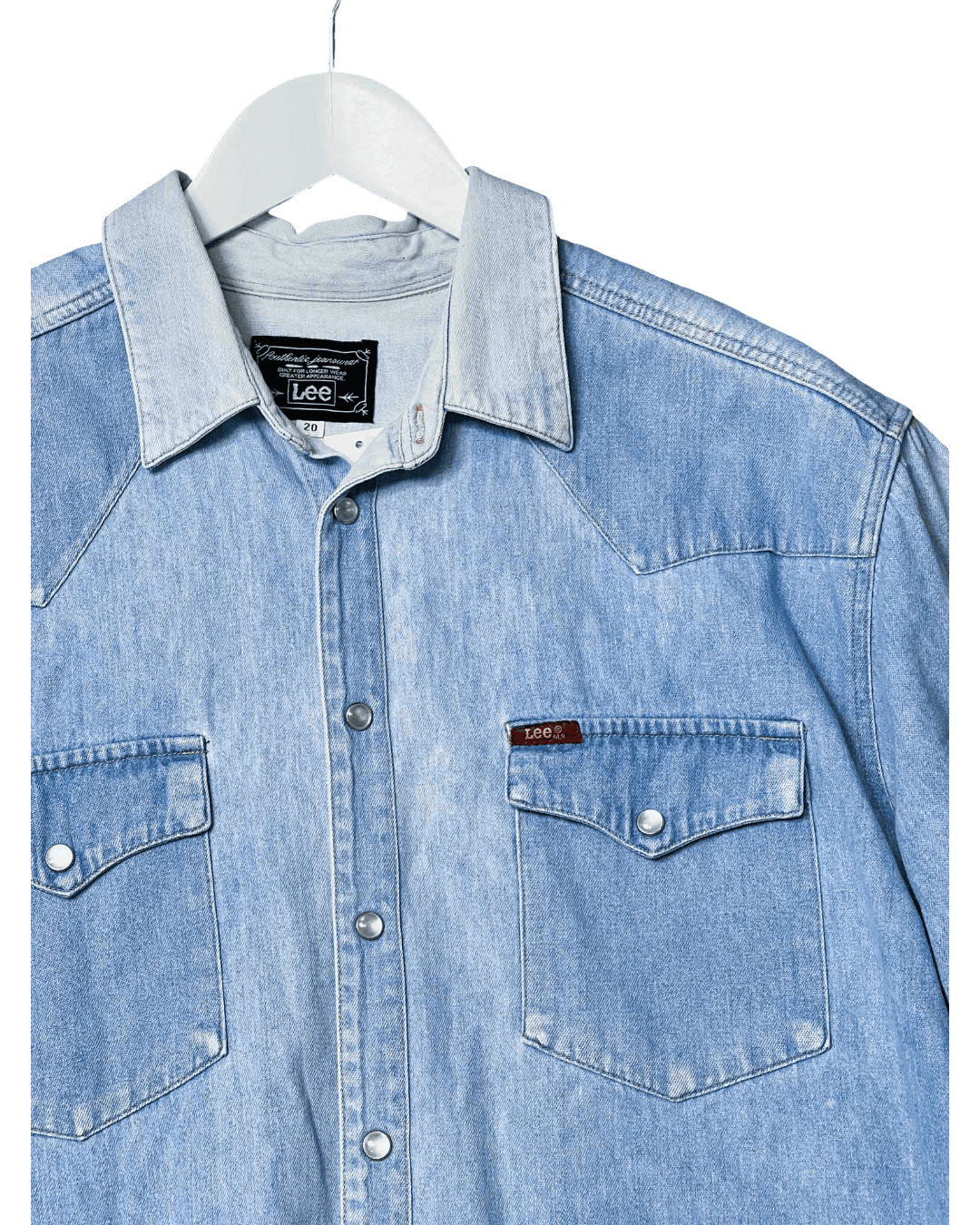 Size 20 (L) | Lee Vintage Denim Western Shirt