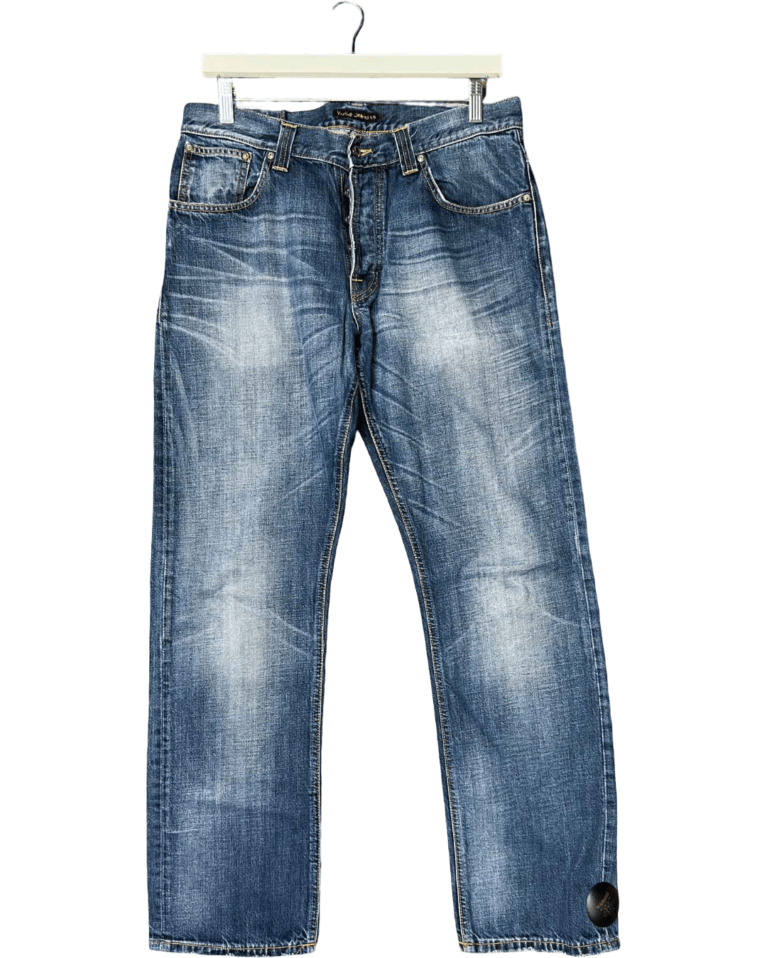 Jeans 34 | Nudie Jeans Mid-Rise Straight Jeans