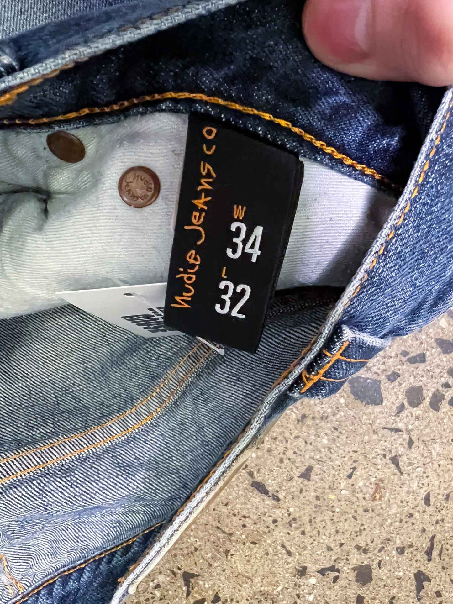 Jeans 34 | Nudie Jeans Mid-Rise Straight Jeans