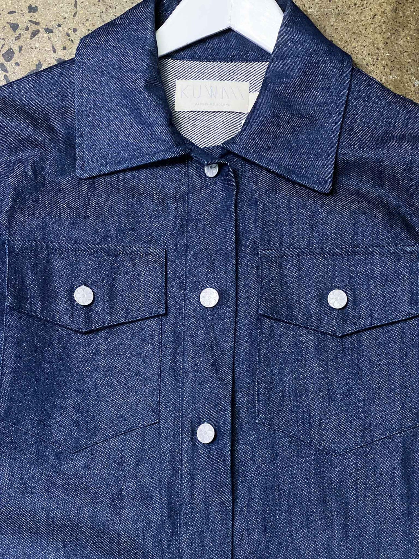 Size 10 | Kuwaii Longline Denim Jacket