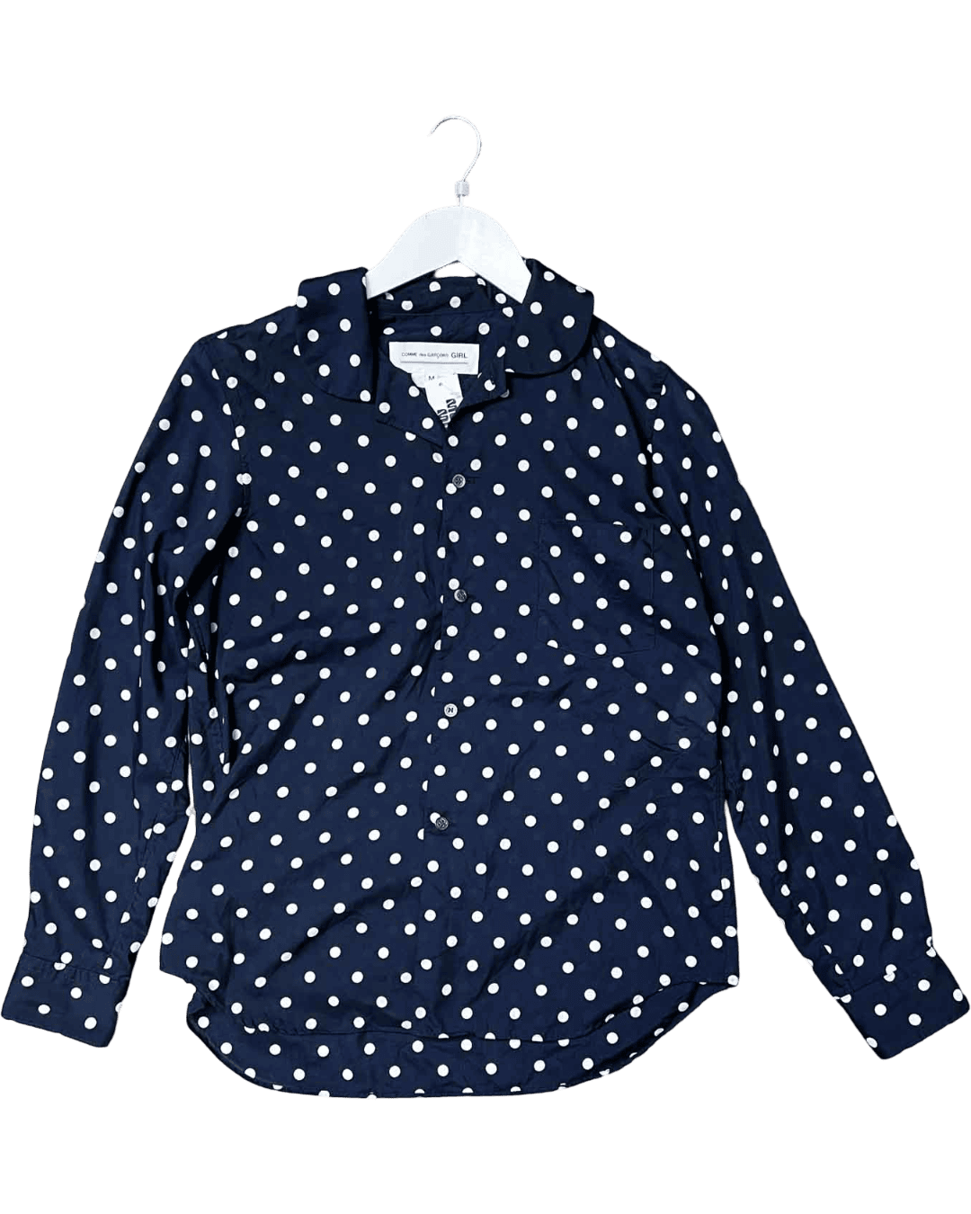 Size M | Comme des Garçons GIRL Polka Dot Shirt