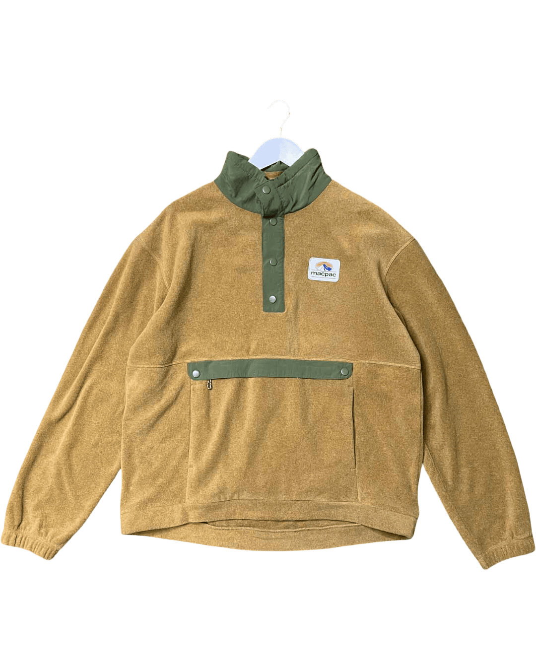 Size L | Macpac 1/4 Button Fleece