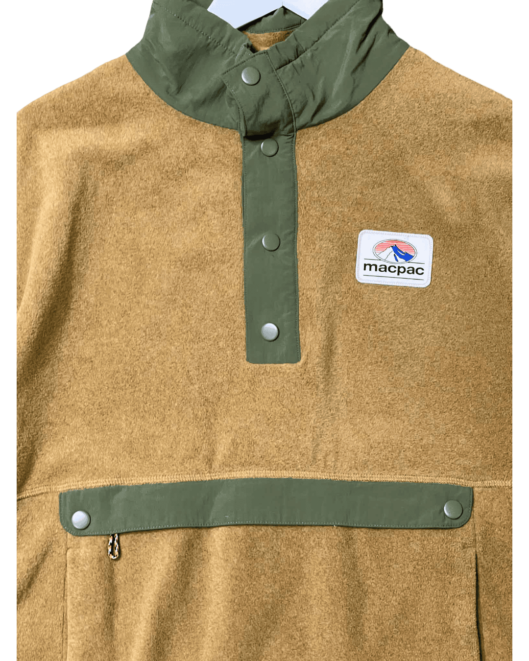 Size L | Macpac 1/4 Button Fleece
