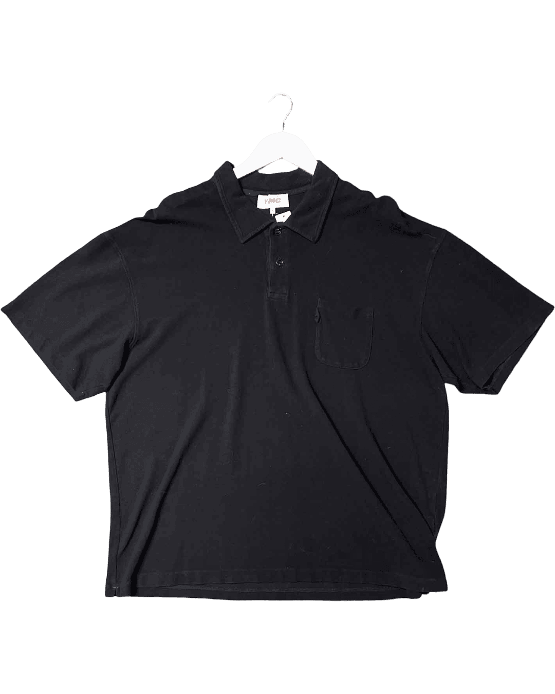 Size XL | YMC Organic Cotton Oversized Polo Shirt