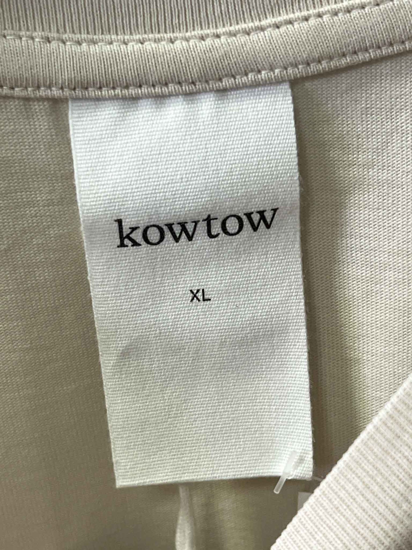 Size XL | Kowtow Compost Tee With Tags