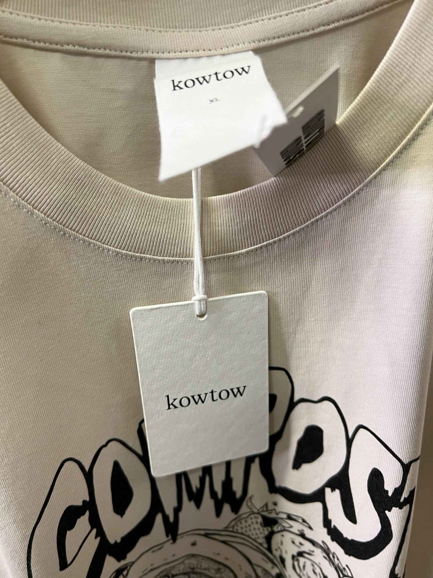 Size XL | Kowtow Compost Tee With Tags