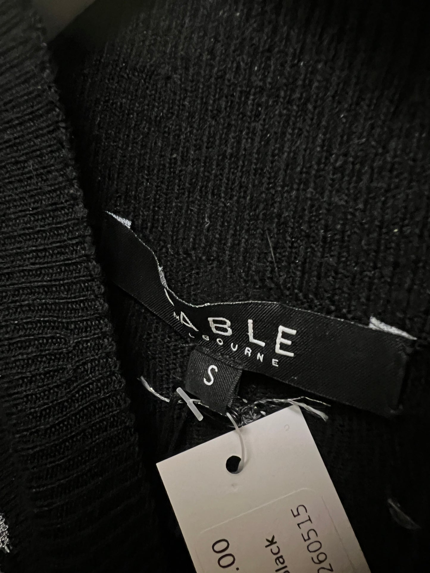 Size S | Cable Silver Stars Merino Wool Jumper With Tags