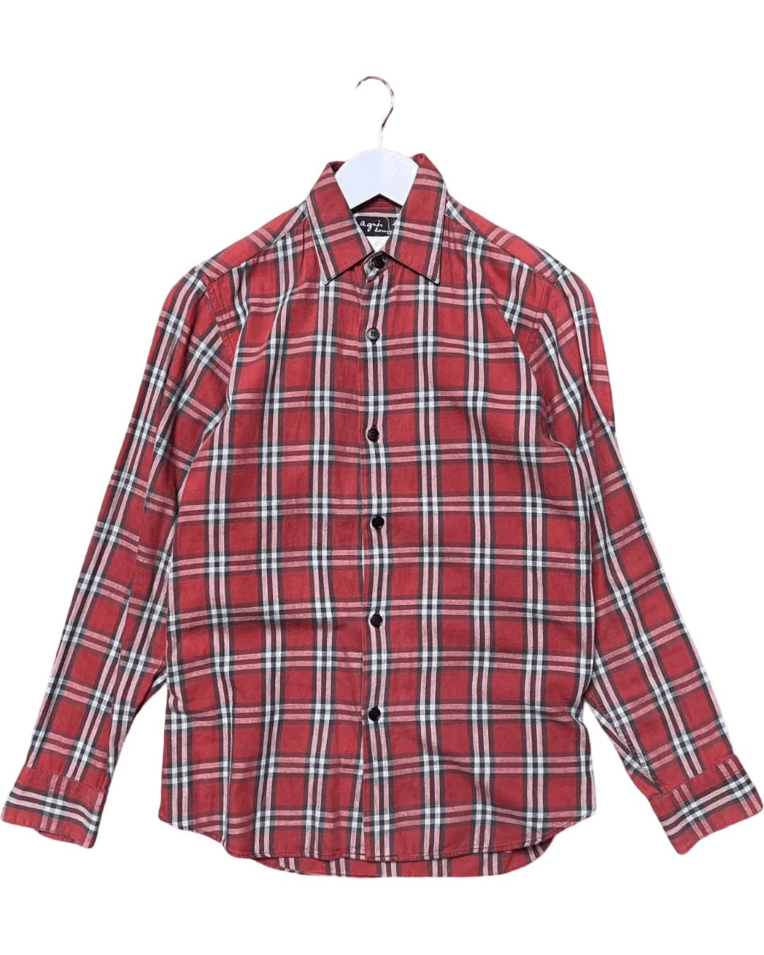 Size M | Agnès B. Vintage Plaid Shirt
