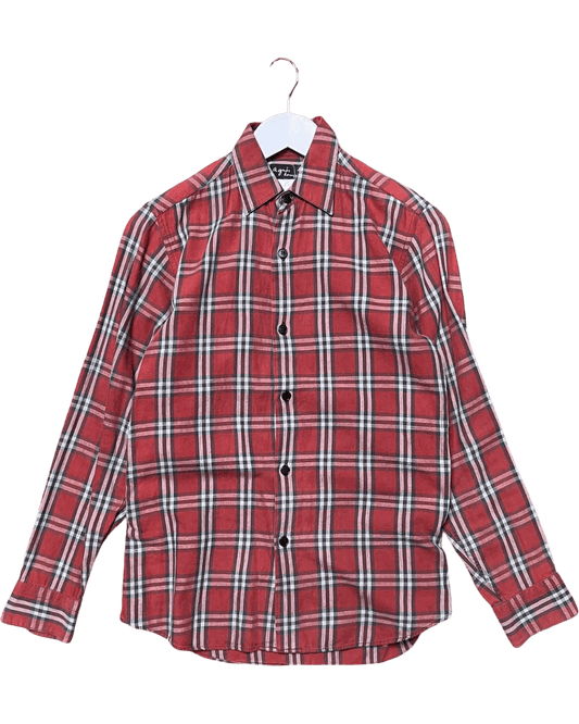 Size M | Agnès B. Vintage Plaid Shirt