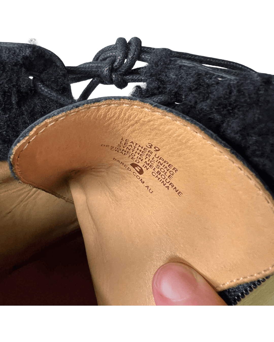 Size 39 | Bared Footwear Shearling Boots