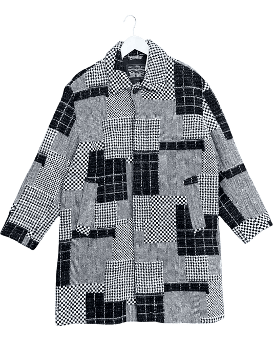 Size M | Levi's Houndstooth Wool Coat