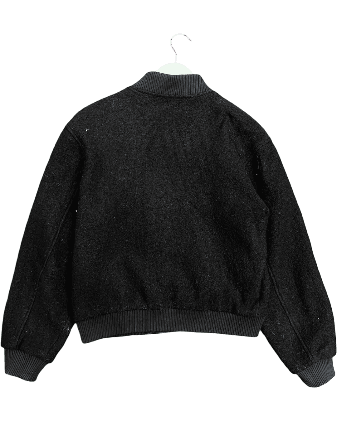 Size XS | Alpha60 Boucle Knit Bomber Jacket