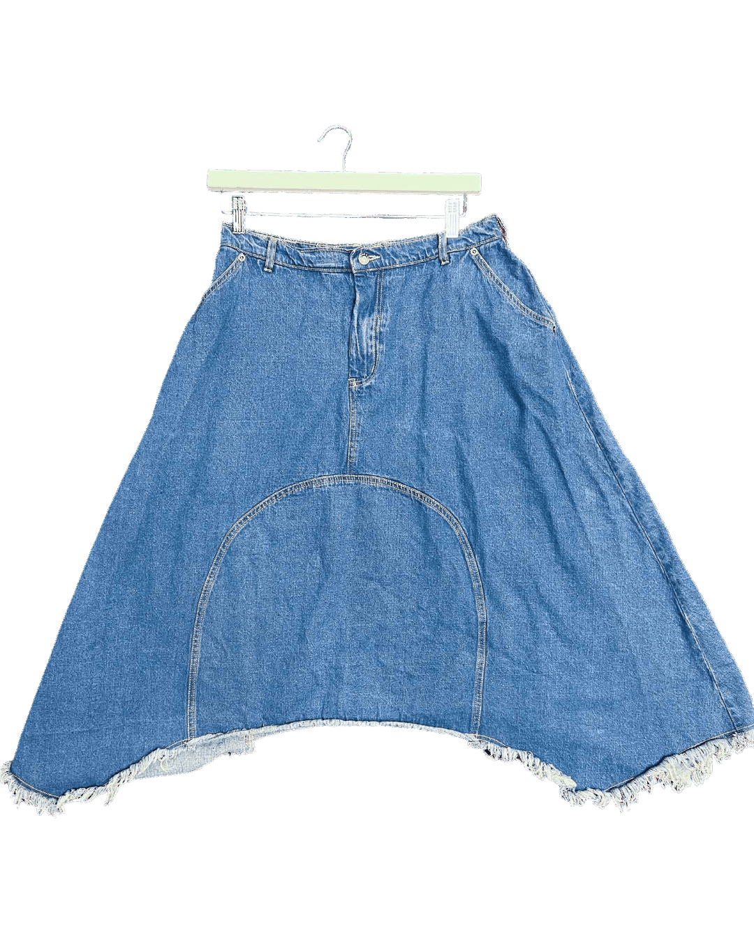 Size 4 (XL) | B~R~B Denim Midi Skirt