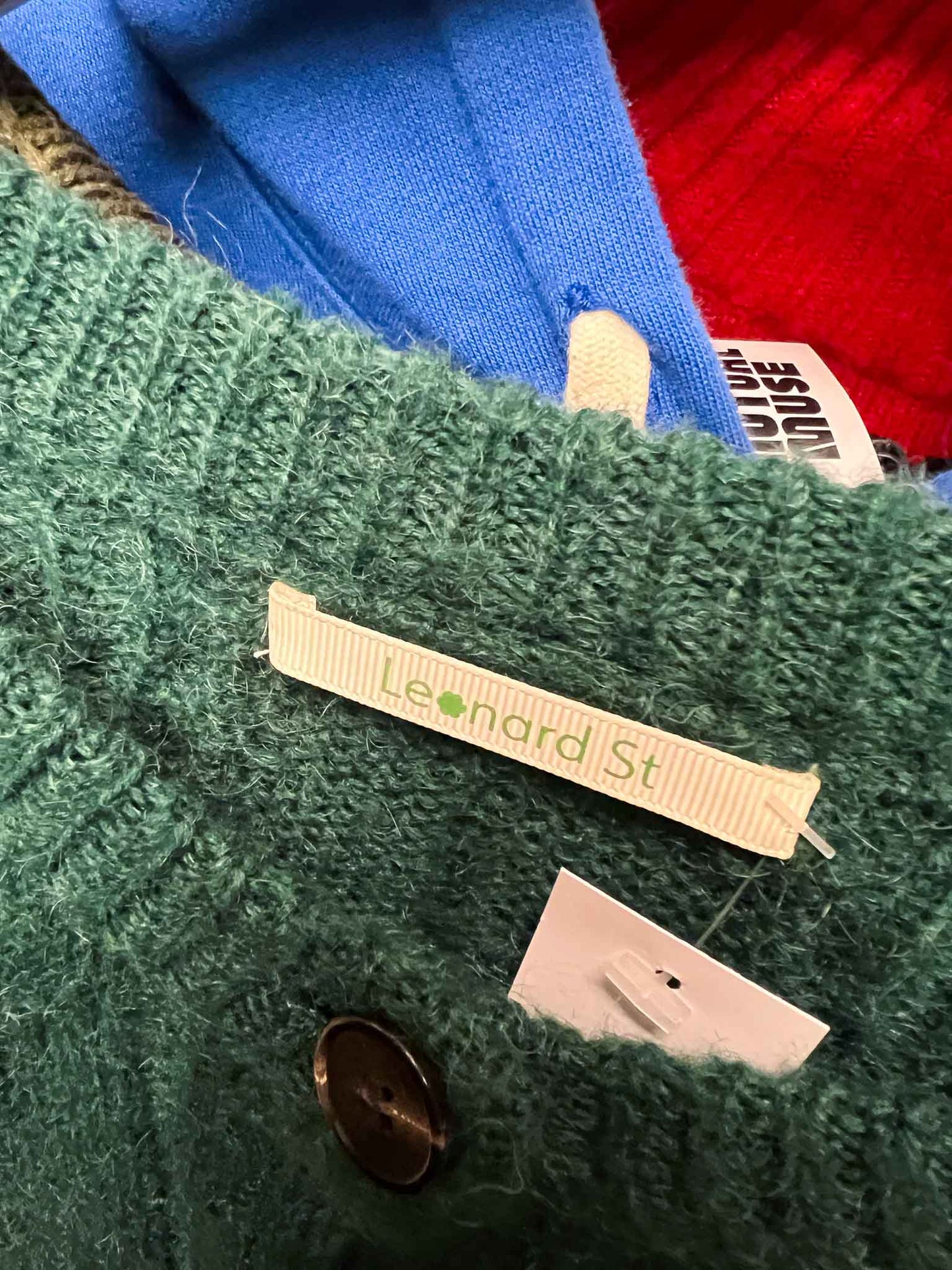 Size L | Leonard St Mohair Cardigan