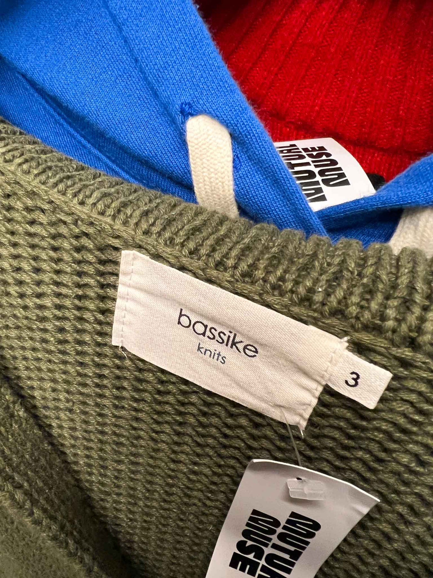 Size 3 (L) | Bassike Relaxed Fit V-Neck Jumper