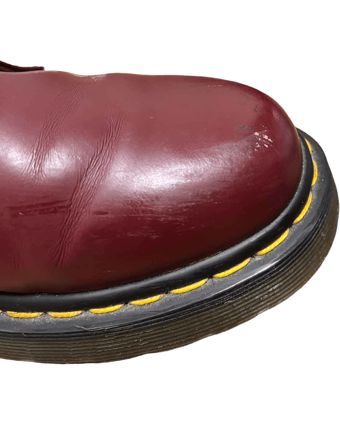 Size 39 | Dr Martens Cherry Leather Low-Cut Shoes