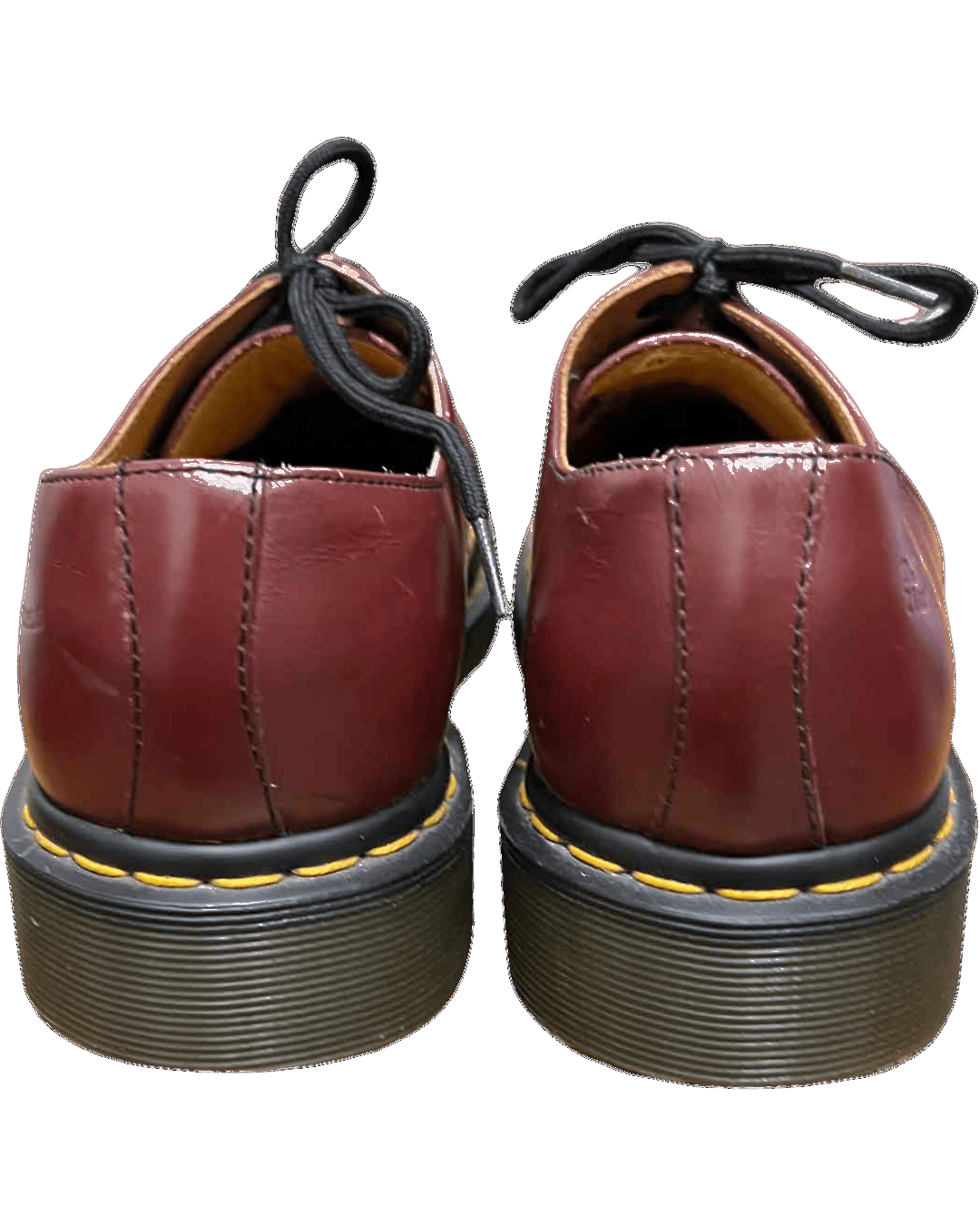 Size 39 | Dr Martens Cherry Leather Low-Cut Shoes