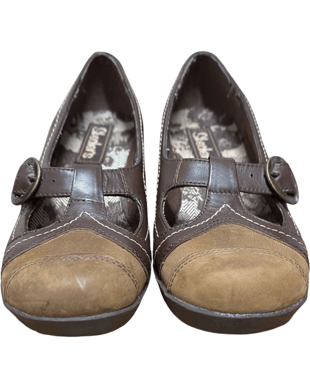Size 37 | Sketchers Vintage Mary Jane Wedges