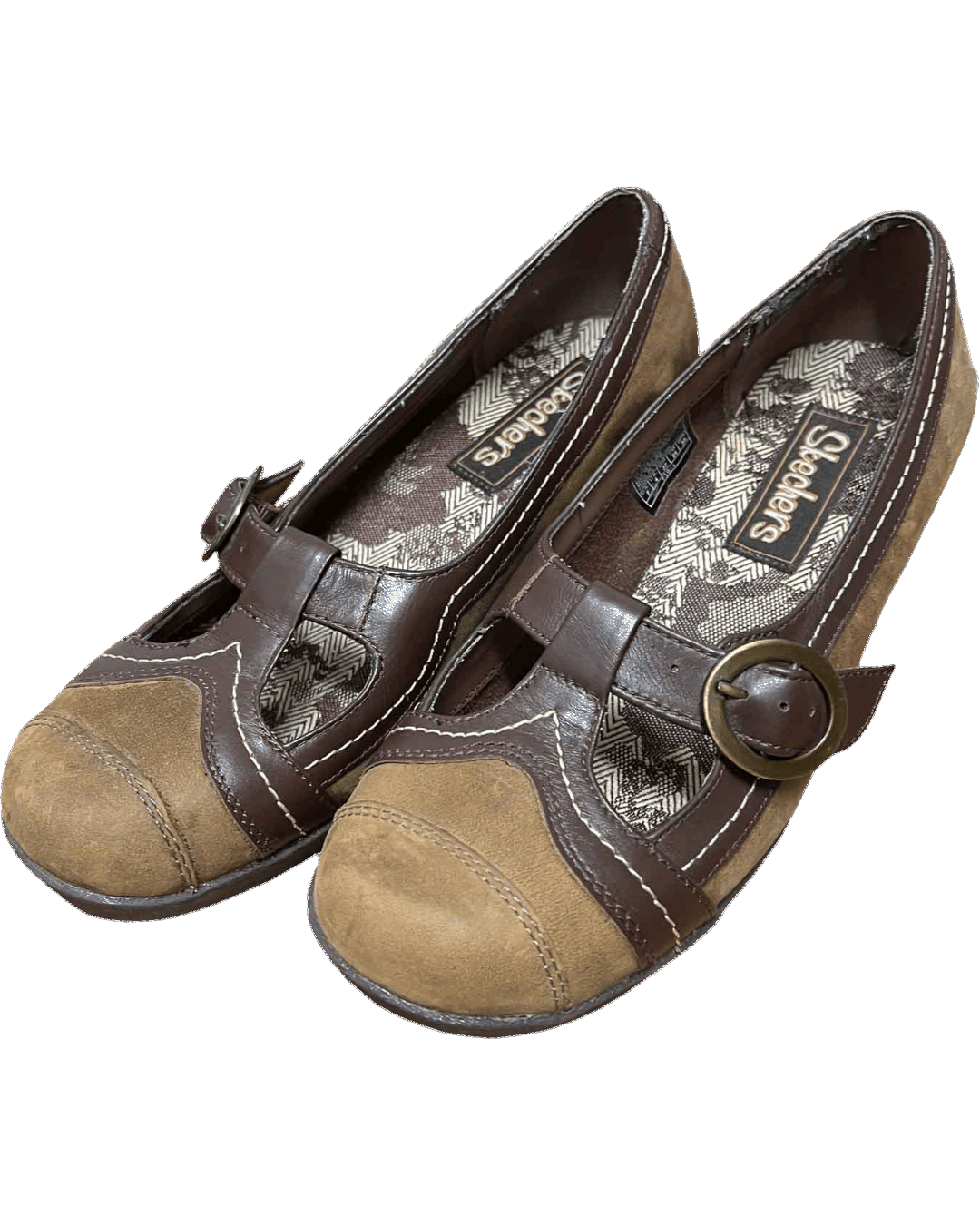 Size 37 | Sketchers Vintage Mary Jane Wedges