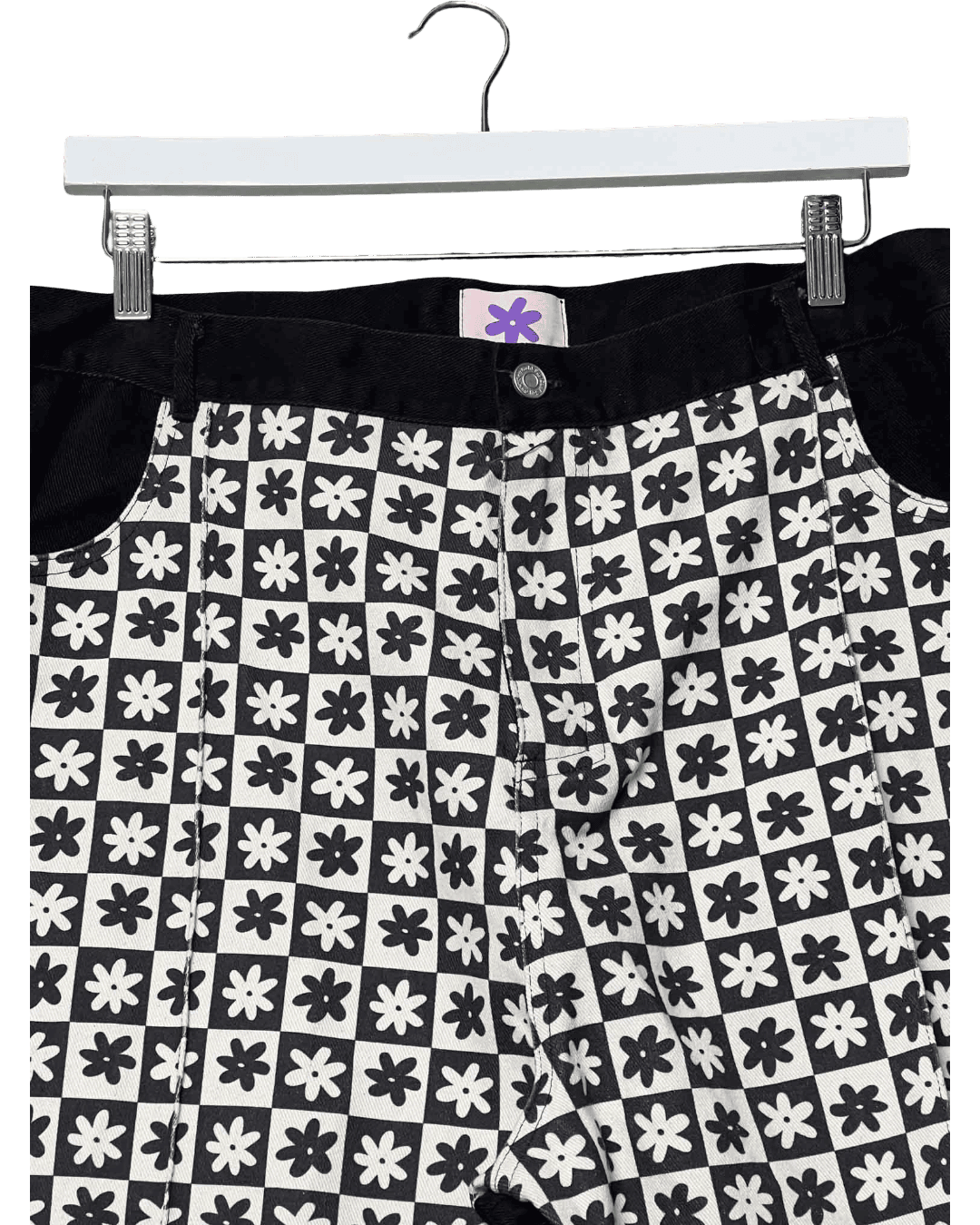 Size 40 | Lisa Says Gah Checkerboard Pants