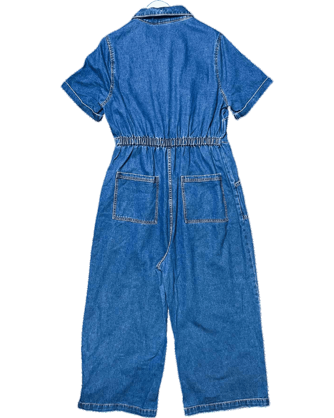 Size 20 | Lucy & Yak Wide Leg Denim Boilersuit