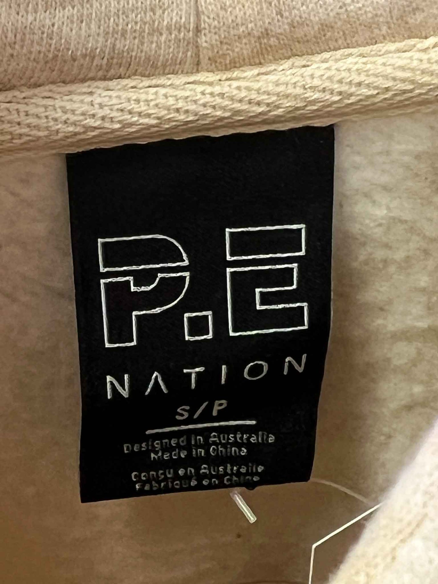 Size S | P.E Nation Fluffy Sleeves Hoodie