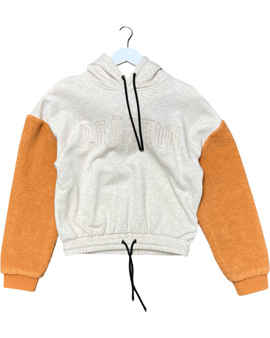 Size S | P.E Nation Fluffy Sleeves Hoodie