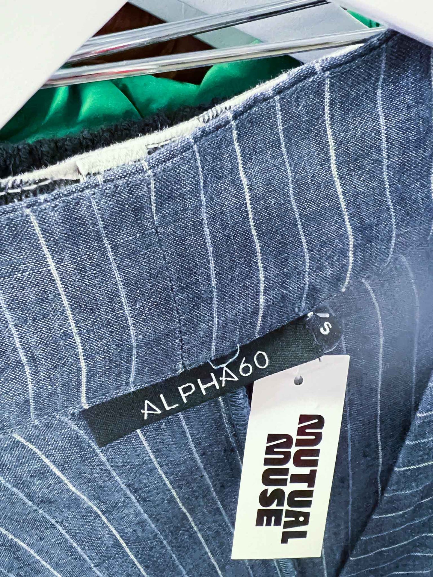 Size S | Alpha60 Linen Wrap Dress