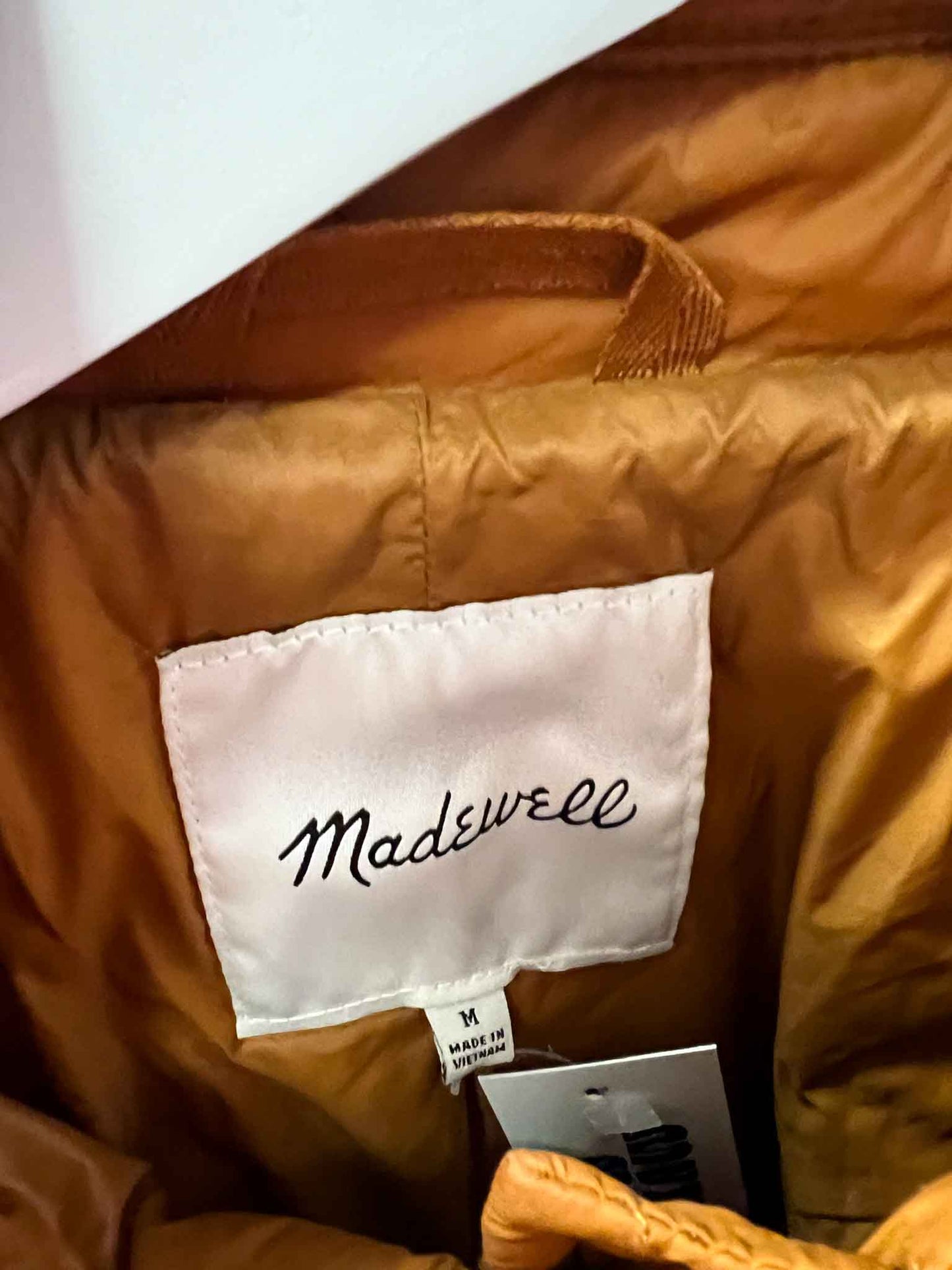 Size M | Madewell Airpuff Quilted Jacket